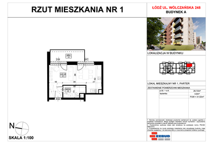 Mieszkanie w inwestycji: Wólczańska 248 - etap II