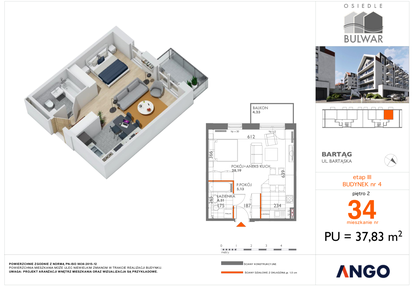 Mieszkanie w inwestycji: Osiedle Bulwar bud. 4