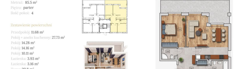 Mieszkanie w inwestycji: Dębowa 51