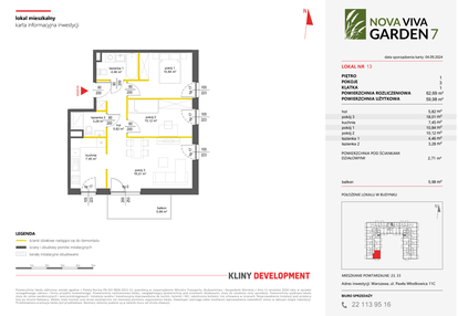 Mieszkanie w inwestycji: Nova Viva Garden 7