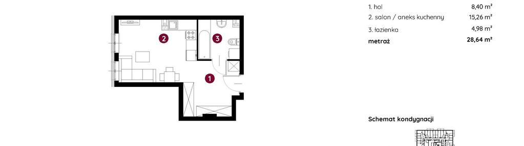 Mieszkanie w inwestycji: Murapol MainPoint