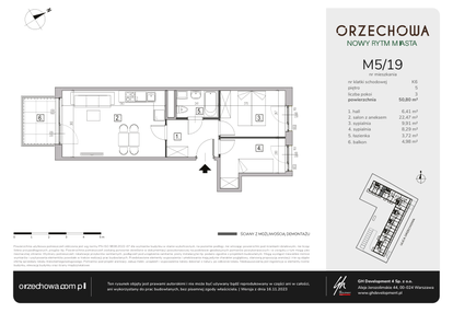 Mieszkanie w inwestycji: Orzechowa