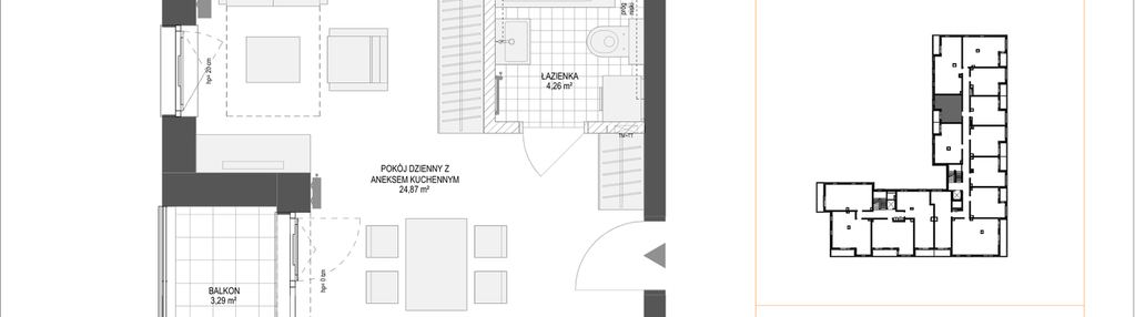 Mieszkanie w inwestycji: Konstelacja etap IV