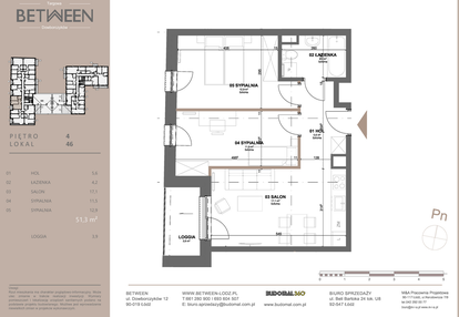 Mieszkanie w inwestycji: BETWEEN