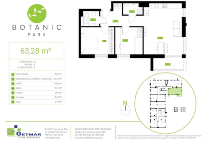 Mieszkanie w inwestycji: Botanic Park