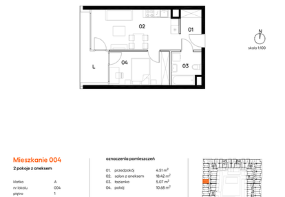 Mieszkanie w inwestycji: Miasto Polskich Mistrzów Olimpijskich