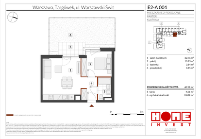 Mieszkanie w inwestycji: Warszawski Świt etap XI