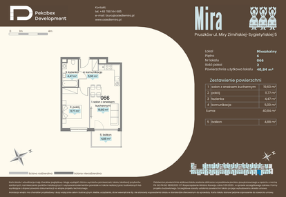 Mieszkanie w inwestycji: Mira