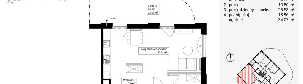 Mieszkanie w inwestycji: Apartamenty przy Parku Szczytnickim