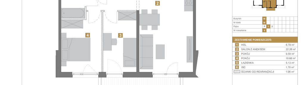 Mieszkanie w inwestycji: Wille Biskupin III