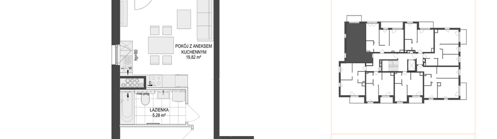 Mieszkanie w inwestycji: Osiedle Warszawska etap II