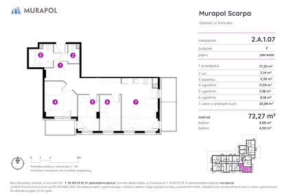 Mieszkanie w inwestycji: Murapol Scarpa