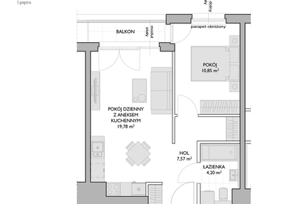 Mieszkanie w inwestycji: Wiszące Ogrody
