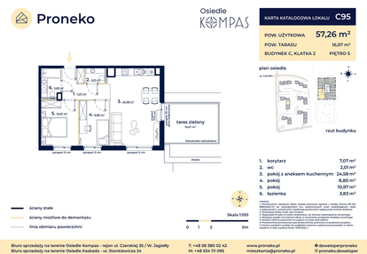 Mieszkanie w inwestycji: Osiedle Kompas
