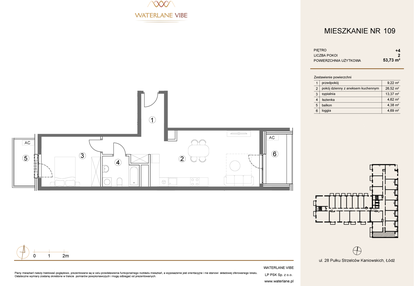 Mieszkanie w inwestycji: Waterlane Vibe