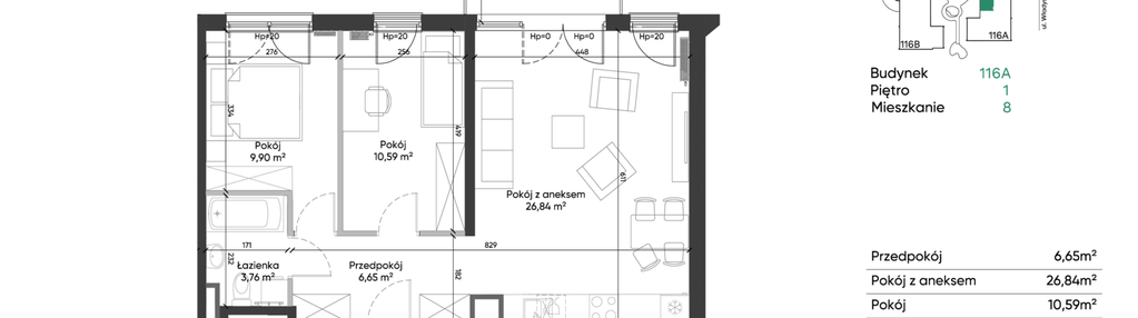 Mieszkanie w inwestycji: Entre