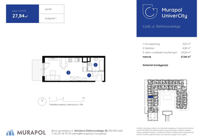 Mieszkanie w inwestycji: Murapol UniverCity