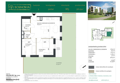 Mieszkanie w inwestycji: Sosnovia