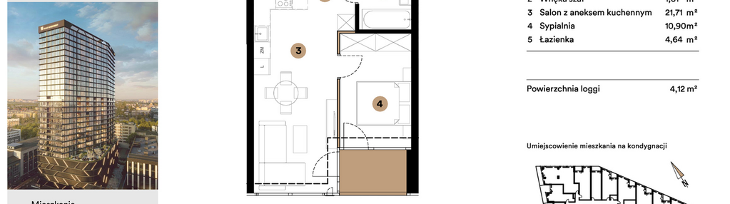 Mieszkanie w inwestycji: O27 Apartamenty Opolska
