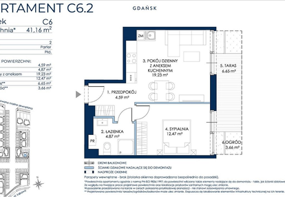 Mieszkanie w inwestycji: Sol Marina etap III