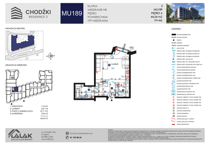 Mieszkanie w inwestycji: Chodźki Residence 2