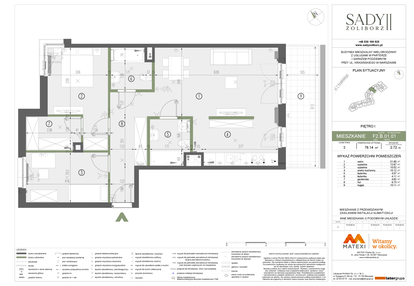 Mieszkanie w inwestycji: Sady Żoliborz II