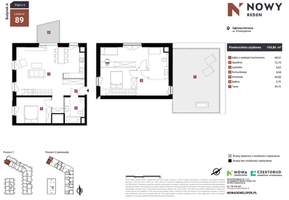 Mieszkanie w inwestycji: Nowy Reden