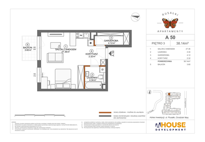 Mieszkanie w inwestycji: Apartamenty Rusałki