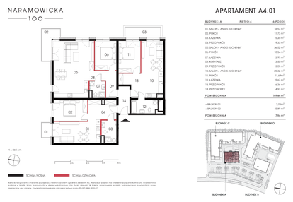 Mieszkanie w inwestycji: Naramowicka 100
