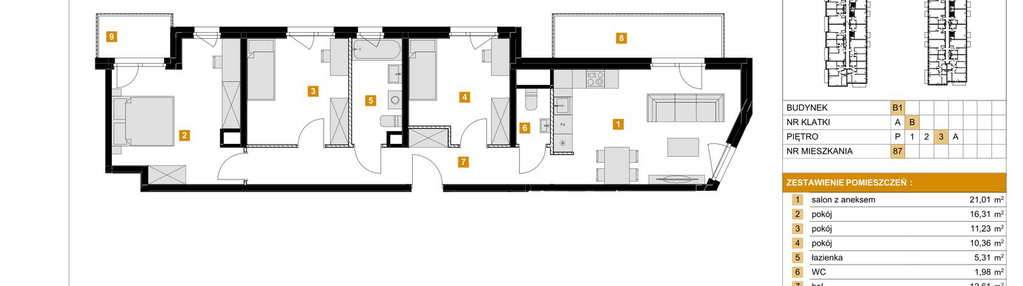 Mieszkanie w inwestycji: Osiedle Arkadia etap 2