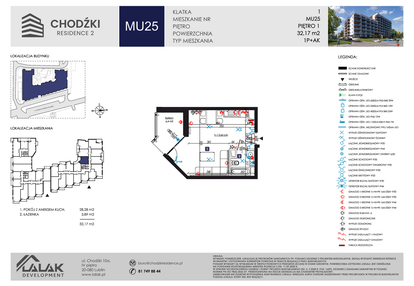 Mieszkanie w inwestycji: Chodźki Residence 2