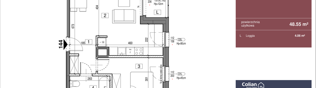 Mieszkanie w inwestycji: Goplana budynek G