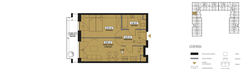 Mieszkanie w inwestycji: Diamentowe Tarasy