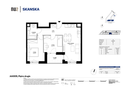 Mieszkanie w inwestycji: NU2 Warszawa Wola - apartamenty wykończone pod klucz