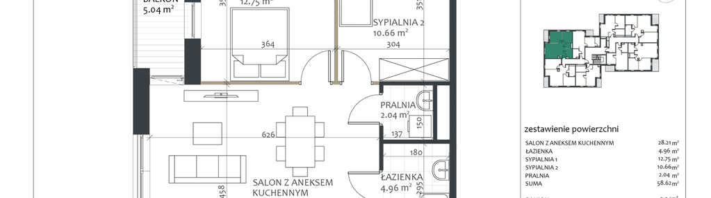 Mieszkanie w inwestycji: Sosnovia