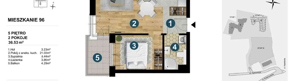 Mieszkanie w inwestycji: Kapelanka-Pychowicka Etap II