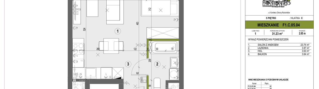 Mieszkanie w inwestycji: XYZ Place