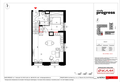 Mieszkanie w inwestycji: Strefa PROGRESS