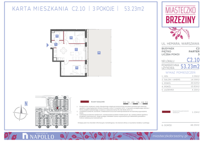 Mieszkanie w inwestycji: Miasteczko Brzeziny II