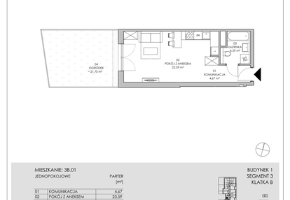 Mieszkanie w inwestycji: Skwer Harmonia II