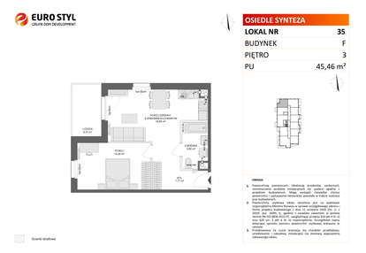 Mieszkanie w inwestycji: Osiedle Synteza etap IV