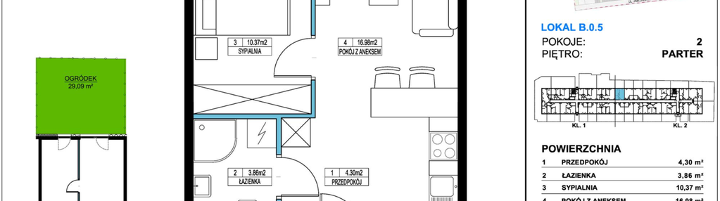Mieszkanie w inwestycji: Jabłonova