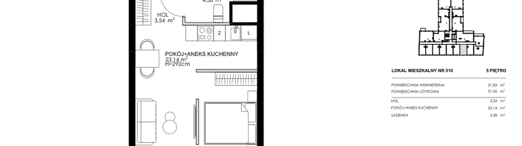 Mieszkanie w inwestycji: Chronos