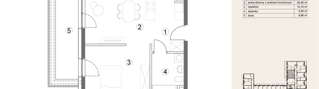 Mieszkanie w inwestycji: Waterlane Vibe