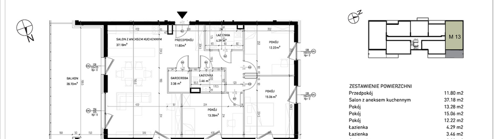 Mieszkanie w inwestycji: Fokus Bielany