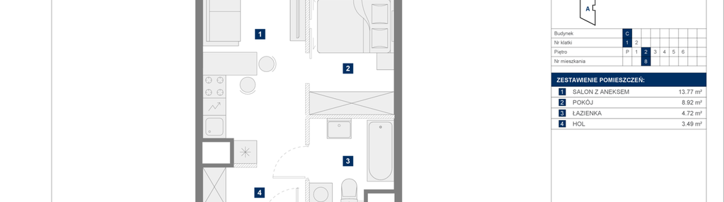 Mieszkanie w inwestycji: Apartamenty Park Matecznego Etap 1