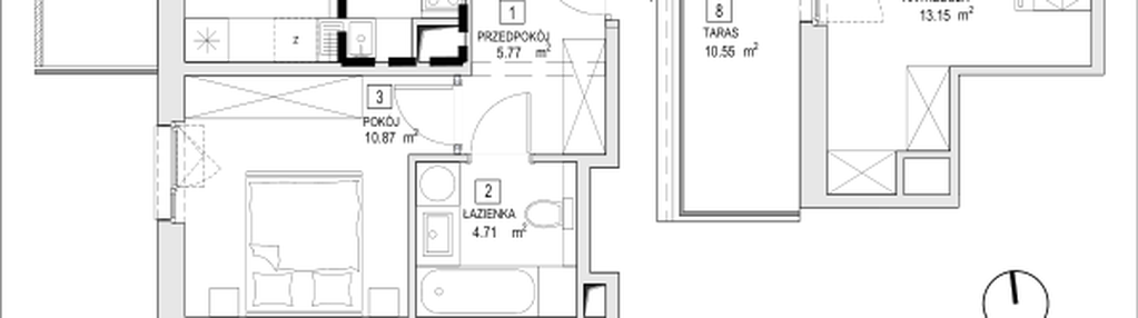 Mieszkanie w inwestycji: Naramowice Odnova II