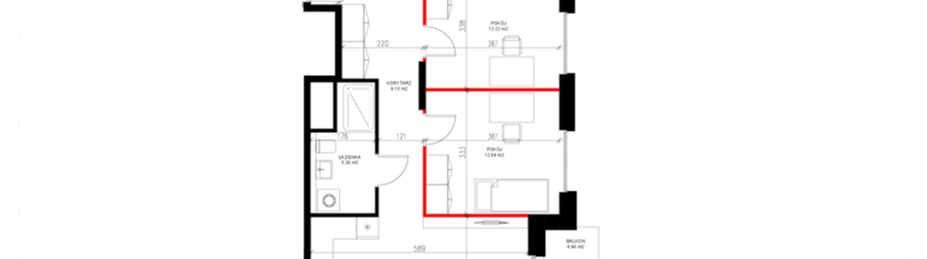 Mieszkanie w inwestycji: INSPIRE ETAP V – bud. F, G