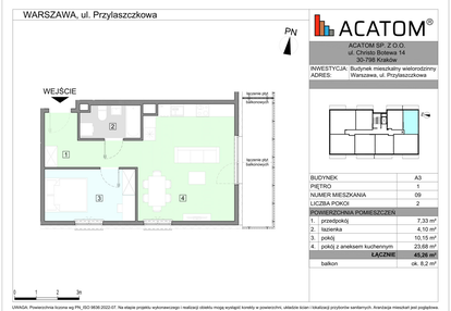 Mieszkanie w inwestycji: Wawer Go 2.0