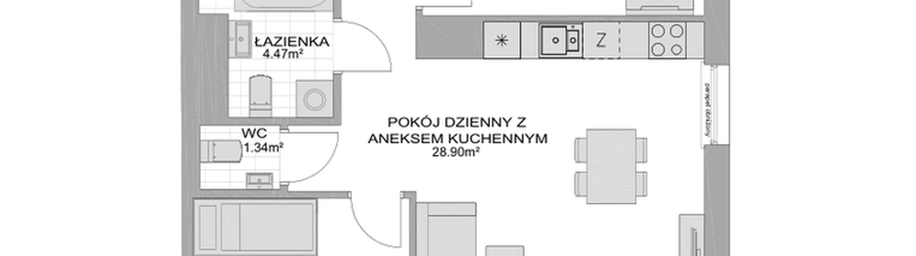 Mieszkanie w inwestycji: Centralpark